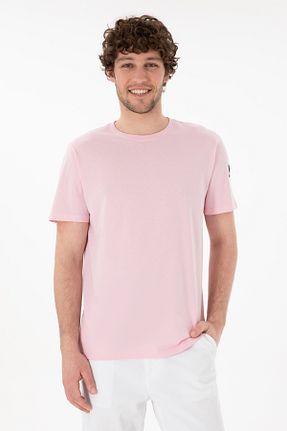 تیشرت صورتی مردانه رگولار U.S. Polo Assn. - کد 905140813