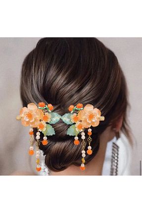 گیره سر نارنجی زنانه LWP Shop - کد 905141047