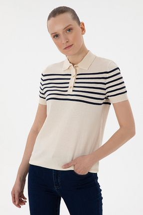 پلیور بژ زنانه ساده U.S. Polo Assn. - کد 905157718