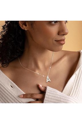 گردنبند جواهر زنانه روکش نقره Teta Collection - کد 905151183