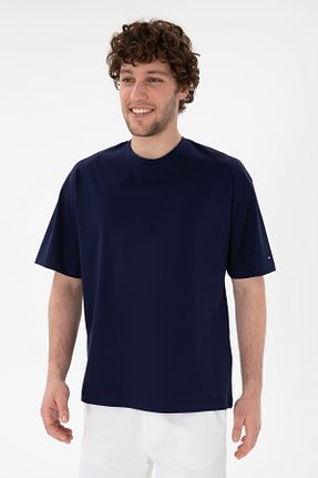 تیشرت سرمه ای مردانه یقه دوچرخه U.S. Polo Assn. - کد 905246126