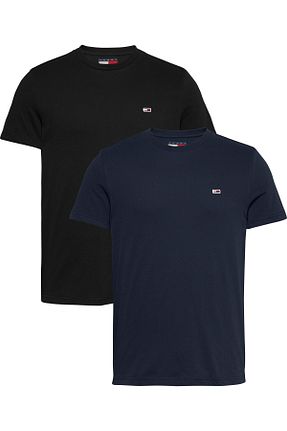 تیشرت سرمه ای مردانه یقه دوچرخه Tommy Hilfiger - کد 905246604