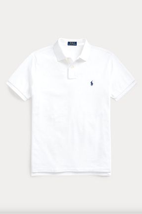 پولوشرت سفید مردانه %100 پنبه Ralph Lauren - کد 905253170