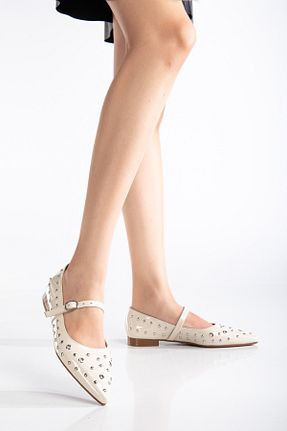 بابت بژ زنانه چرم مصنوعی MS SUGAR SHOES - کد 905253881
