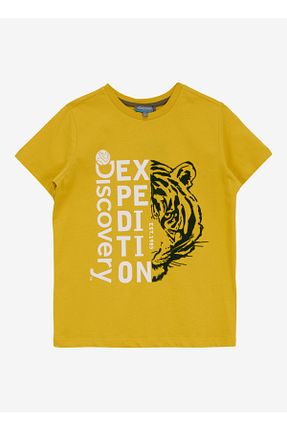 تیشرت زرد بچه گانه رگولار Discovery Expedition - کد 905270419