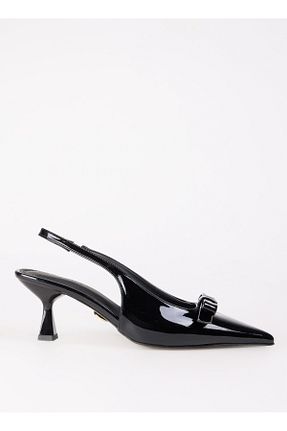 کفش پاشنه بلند کلاسیک مشکی زنانه Fabrika - کد 905273324