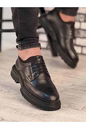 کفش کژوال قهوه ای مردانه چرم خالص Pierre Cardin - کد 880199810