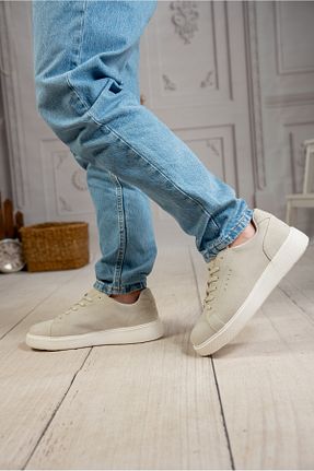 کفش اسنیکر سفید مردانه چرم اصل DAXİS Sportwear Company - کد 905282623
