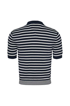 پلیور آبی زنانه ساده Tommy Jeans - کد 905277755