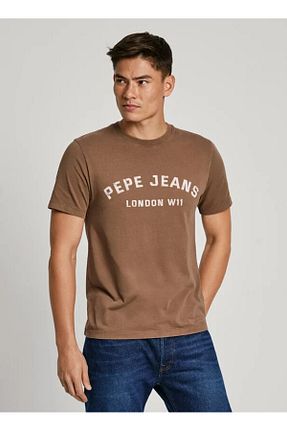تیشرت قهوه ای مردانه رگولار Pepe Jeans - کد 905284069