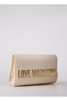 کیف پستچی بژ زنانه Love Moschino - کد 905288329