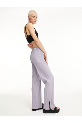 شلوار بنفش زنانه Straight Calvin Klein - کد 905293003