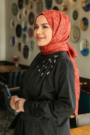 شال نارنجی زنانه ویسکون Armine - کد 905297520