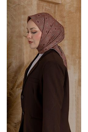 روسری بژ %100 پنبه locella - کد 905293827