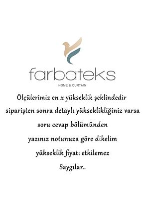 پرده توری طوسی Rustik farbateks - کد 380124127