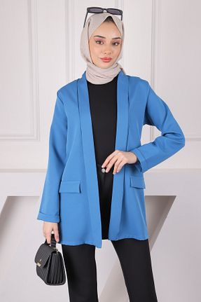کت حجاب سرمه ای زنانه رگولار İmajButik - کد 905315253