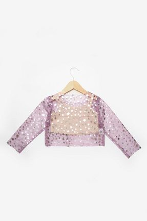 تیشرت بنفش بچه گانه رگولار Le Mabelle - کد 857832407