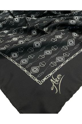 روسری رنگی پلی استر Aker - کد 899973765