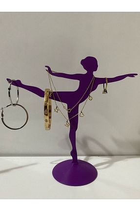 نظم دهنده جواهرات و آرایش بنفش پلاستیک On marifet yün ve hobi dünyası - کد 905357766
