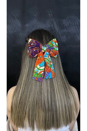 گیره سر نارنجی زنانه MegssStore - کد 905348281