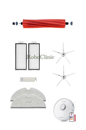 اکسسوری جاروبرقی سفید Roboclinic - کد 838034990