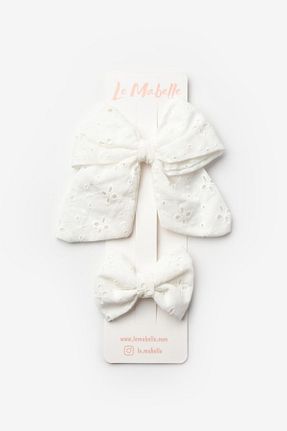 گیره سر سفید بچه گانه Le Mabelle - کد 776876642