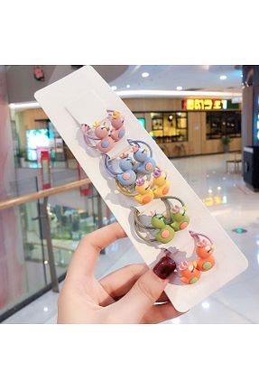 گیره سر رنگی بچه گانه سیلیکون So Much Accesories - کد 917282322