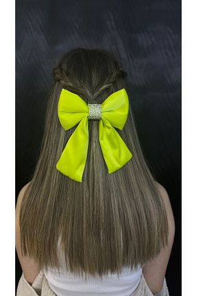 گیره سر سبز زنانه ساتن MegssStore - کد 905389020
