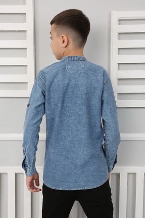 پیراهن آبی بچه گانه رگولار xZarro Kids - کد 736391150