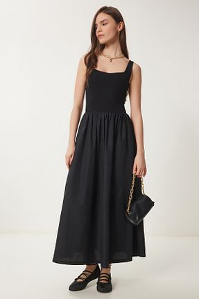 لباس مشکی زنانه بافتنی Lovelyİstanbul - کد 905407712