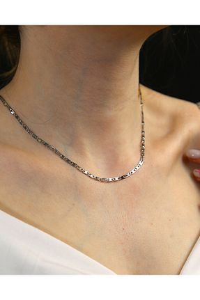 گردنبند استیل ( فولاد ) زنانه استیل (فولاد) MARCİELO Accessories - کد 901644800