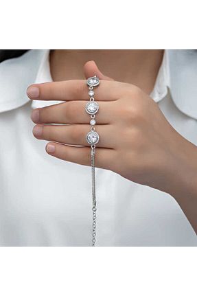 دستبند جواهر رنگی زنانه BY NEVSER - کد 917390213