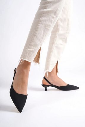 کفش پاشنه بلند کلاسیک مشکی زنانه جیر Moda Lime - کد 905504297