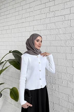 رویه حجاب نباتی زنانه Straight Melike Tatar - کد 882857466