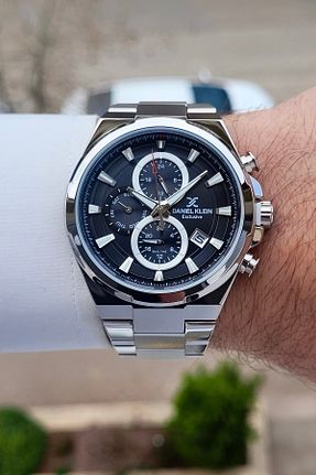 ساعت مچی متالیک مردانه 44 میلی متر Daniel Klein - کد 917776445