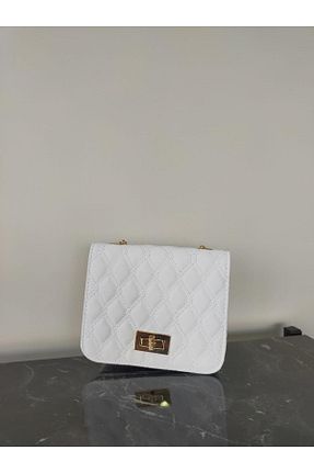 کیف دوشی سفید زنانه Default - کد 928070365