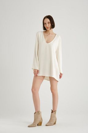لباس بژ زنانه بافتنی Store - کد 905548729