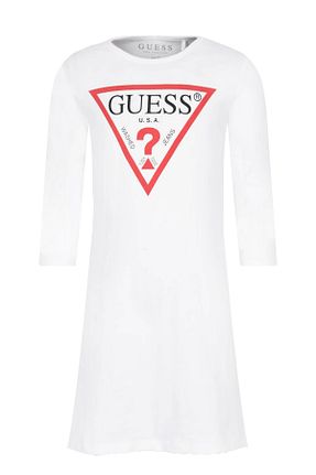 سوئیشرت سفید بچه گانه چاپی Guess - کد 917409626