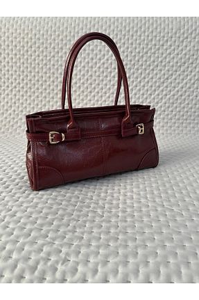 کیف دستی زرشکی زنانه سایز متوسط RumyaCollection - کد 905564236