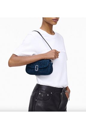 کیف دوشی سرمه ای زنانه Marc Jacobs - کد 905571650