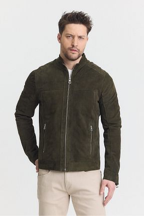 کت خاکی مردانه رگولار Orkır collection - کد 905586170