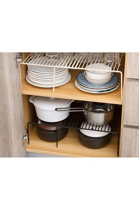 نظم دهنده کمد مشکی فلزی moniev - کد 795697431