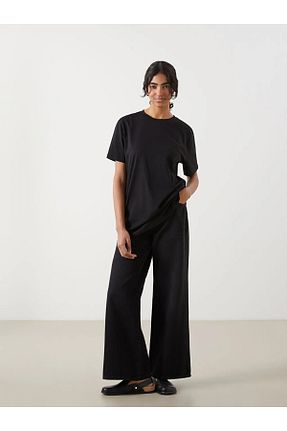 تونیک مشکی زنانه Loose LC Waikiki - کد 905592561