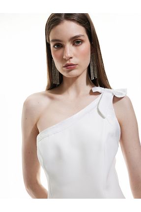 لباس مجلسی و فارغ التحصیلی سفید زنانه پولک دوزی Koton - کد 904643782