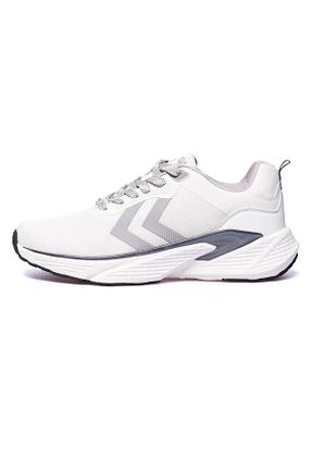 کفش پیاده روی سفید زنانه چرم مصنوعی hummel - کد 902958598