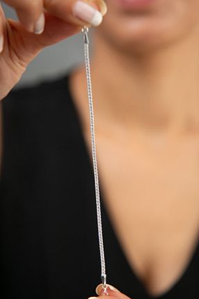 دستبند نقره نارنجی زنانه 925 عیار Elika Silver - کد 129746875