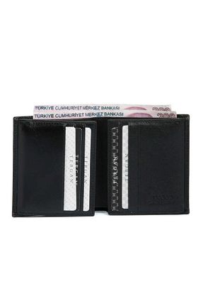 کیف پول مشکی مردانه ابعاد کوچک Tergan - کد 32007602