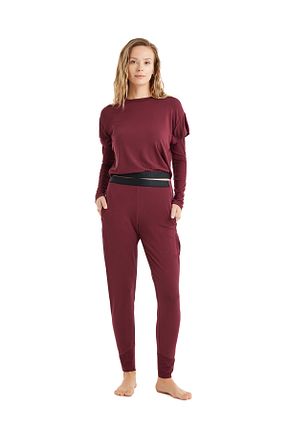 شلوارک و برمودا زرشکی زنانه رگولار Blackspade - کد 855557861