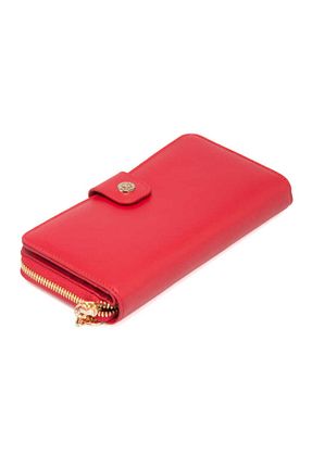 کیف پول قرمز زنانه ابعاد بزرگ Tergan - کد 339052095