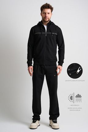 ست کرمکن اسپرت مشکی مردانه پنبه ای Shooter Sportswear - کد 905646121